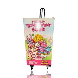 Yum Yums: The Day Things Went Sour VHS 1989 Animated Cartoon